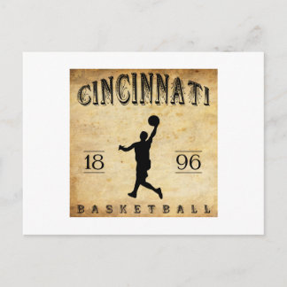 1896 Cincinnati Ohio Basketball Vykort
