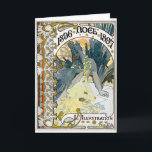 1896 NOEL Alphonse 1897 Maria Mucha Helgkort<br><div class="desc">1896 NOEL Alphonse 1897 Maria Mucha</div>