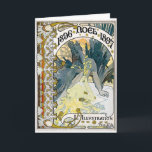 1896 NOEL Alphonse 1897 Maria Mucha Helgkort<br><div class="desc">1896 NOEL Alphonse 1897 Maria Mucha</div>