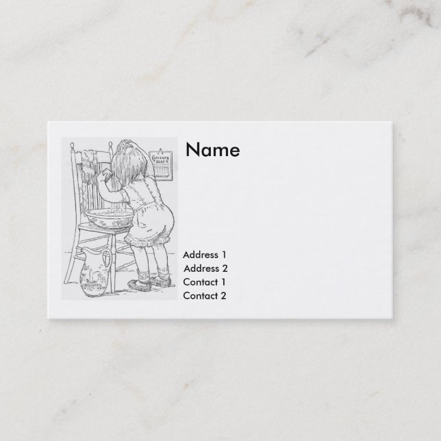 1897- panorerar eget hår för bebistvagningen in visitkort (Framsida)