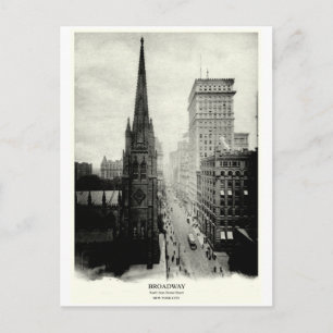 1898 Broadway New York City Vykort