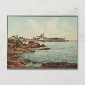 1898 Light House Point Marquette, MI Vykort
