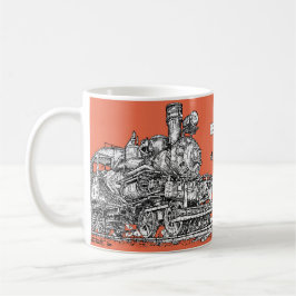 1899 Ångmotor Kaffemugg