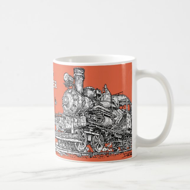 1899 Ångmotor Kaffemugg (Höger)