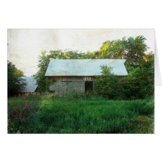 1899 Barn Hälsningskort (Framsidan Horizontal)