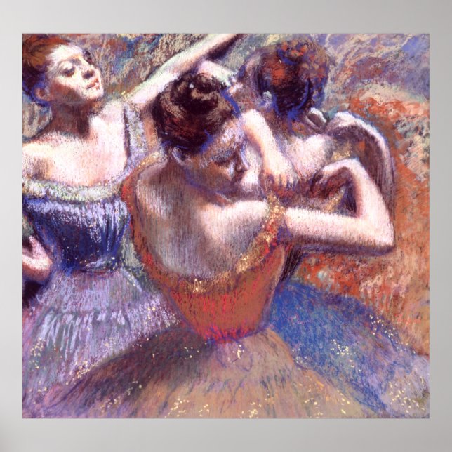 1899 Edgar Degas Poster (Framsidan)