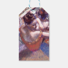 1899 Edgar Degas Presentetikett