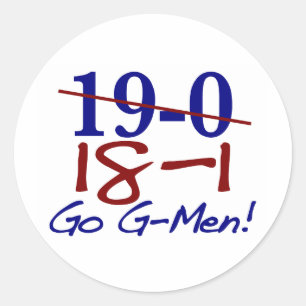 18-1 Go G-Manar Runt Klistermärke