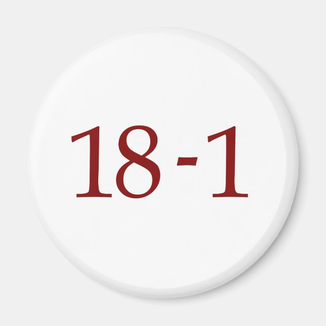 18-1 MAGNET (Framsidan)