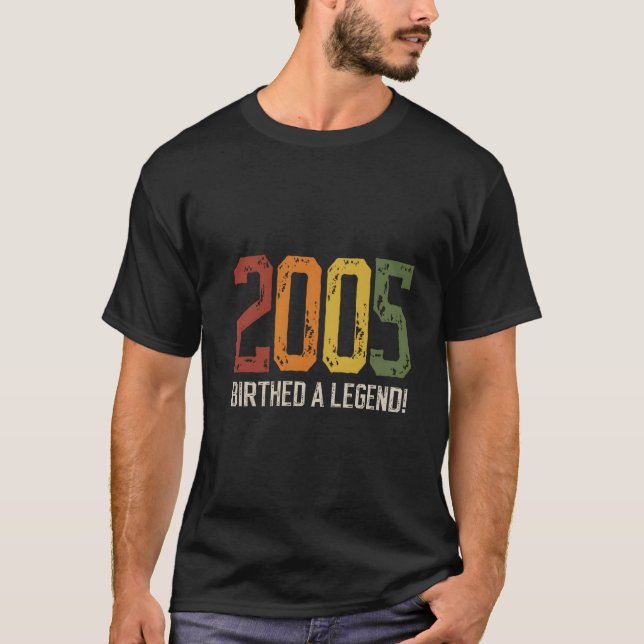 18 2005 18:e dekoration t shirt (Framsida)