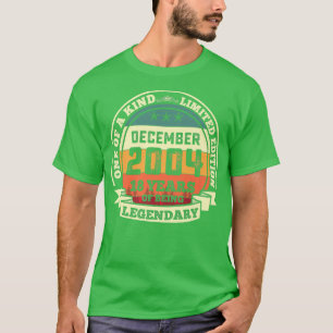 18 år efter dagen 18 december 2004 t shirt