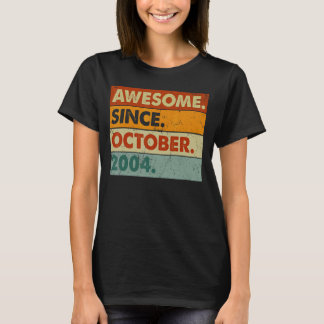 18 år gammal 18:e födelsedagen Fantastisk sedan ok T Shirt