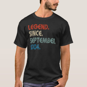 18 år gammal förklaring sedan september 2004 18:e t shirt