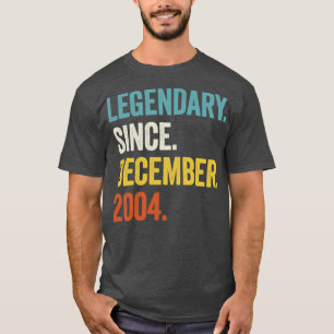 18 år gammal legendary sedan december 2004 18th Bi T Shirt