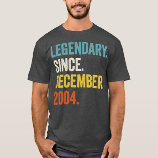 18 år gammal legendary sedan december 2004 18th Bi T Shirt