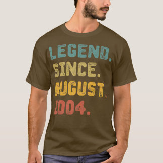 18 år gammal presentförklaring sedan augusti 2004  t shirt