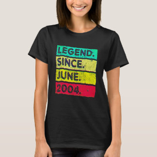 18 år gammal vintaglegend sedan juni 2004 18-års f t shirt