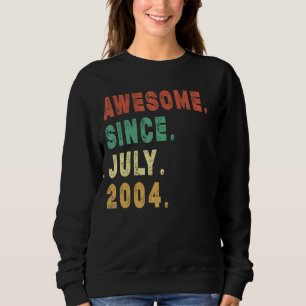18-årig Fantastisk sedan juli 2004 18:e födelsedag T Shirt