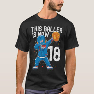 18-åriga baskiska födelsedag 18:e spelaren M T Shirt