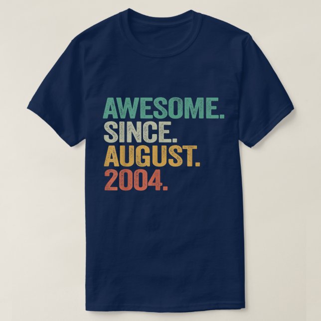 18-åriga gåvor 18:e födelsedagspojken Fantastisk s T Shirt (Design framsida)