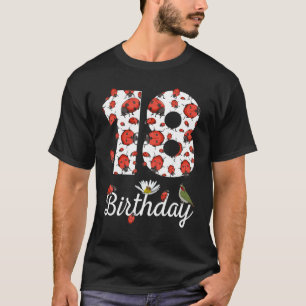 18-åriga ladybugs 2004 18:e födelsedagstävlingen F T Shirt