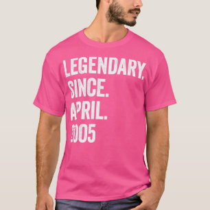 18 års legendary sedan april 2005 18th Birthday1 T Shirt