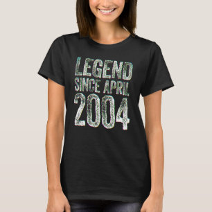 18-årsdag Mars född 18 år legend sedan 20 T Shirt