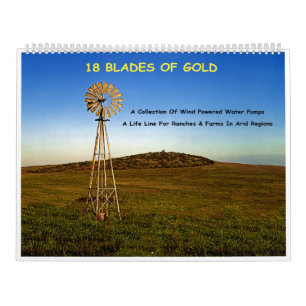 18 blad av Guld - vinfabriker Kalender