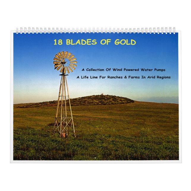 18 blad av Guld - vinfabriker Kalender (Omslag)