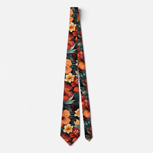 #18-Blommönster Slips (Framsida)