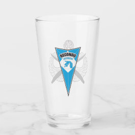 18:e abn. Corps Recondo Beer Glass Glaskopp