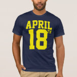18:e april-skjortan t shirt<br><div class="desc">18:e april-skjortan</div>