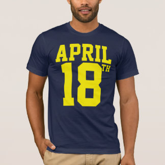 18:e april-skjortan t shirt