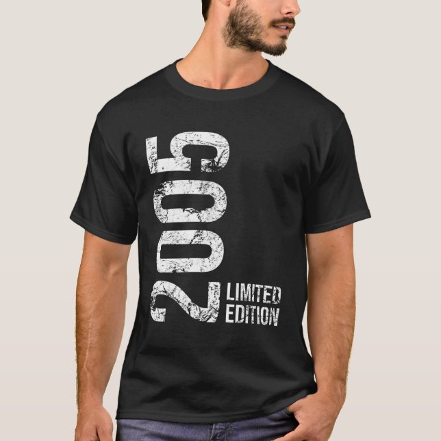 18:e året 2005 t shirt (Framsida)