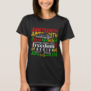 18:e århundradet firar Friheten att fira Blac T Shirt