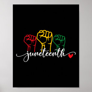 18:e årsjubileet 1865 firar frihetsdagen afrikansk poster