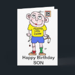18:E BIRTHDAY CARD MALE KORT<br><div class="desc">ETT UTKORT FÖR MUMMYS LITE SOLDIER ETT MINDRE 18:E BIRTHDAY-KORT</div>