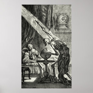 18:e C. Grim Reaper Visit Poster