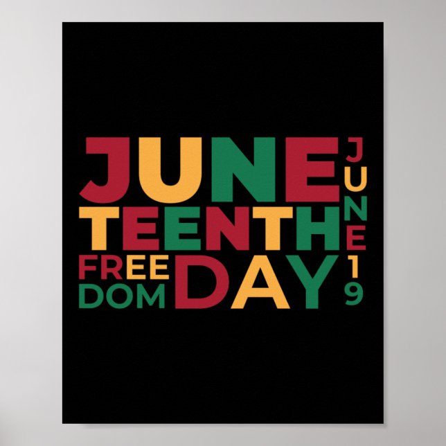 18:e dagen firande - 18:e frihetsdagen poster (Framsidan)