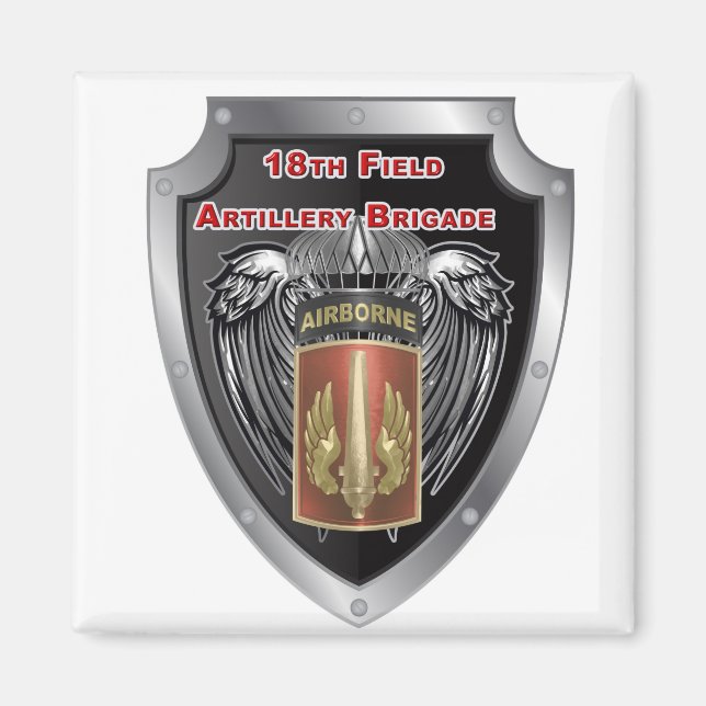 18:e Fält-artilleribrigaden Magnet (Framsidan)