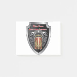 18:e Fält-artilleribrigaden Post-it Block