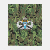 18:e flygburen kåren Recondo Camo Fleece Blanket