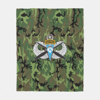 18:e flygburen kåren Recondo Camo Fleece Blanket