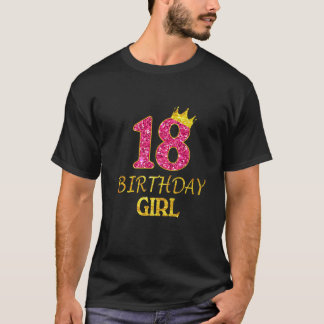 18:e födelsedag, 18 år gammal 18:e gåva t shirt