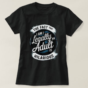 18:e födelsedag är jag en Vuxen är Superskoj T Shirt