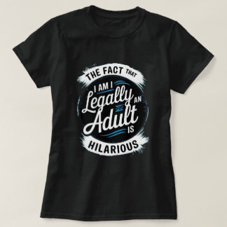 18:e födelsedag är jag en Vuxen är Superskoj T Shirt