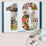 18:e födelsedag Fotokollage nummer 18 Keepsaké Pussel<br><div class="desc">Skapa ett eget fotopussel för en unik 18-årsdagspresent. Med 12 anpassningsbars foton kan fotopusslet vara ytterligare personlig med ett meddelande från namn och/eller kort. Numret 18 fotokollage har en mängd olika landskaps-, kvadratisk- och porträtt-foton, vilket ge dig mycket flexibel när du placerar dina favoritfoton. Fotopussel är underbar roligt att ha...</div>