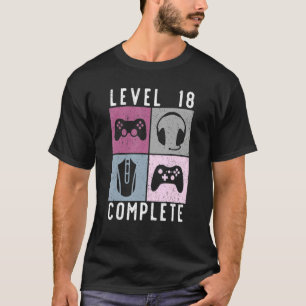 18:e födelsedagen 18 år Spelspel T Shirt