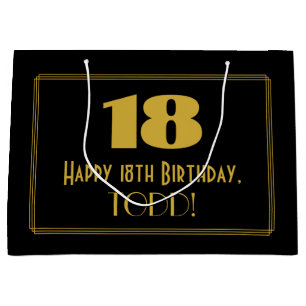 18:e födelsedagen — Art Deco Inspired Titta "18