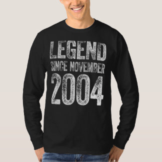 18:e födelsedagen i november, född 18:e årgången s t shirt